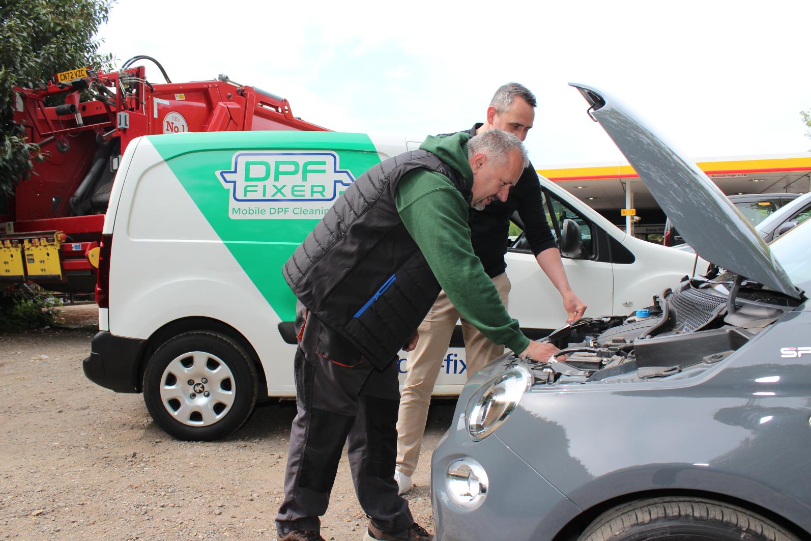 Mobile DPF cleaning in Shropshire