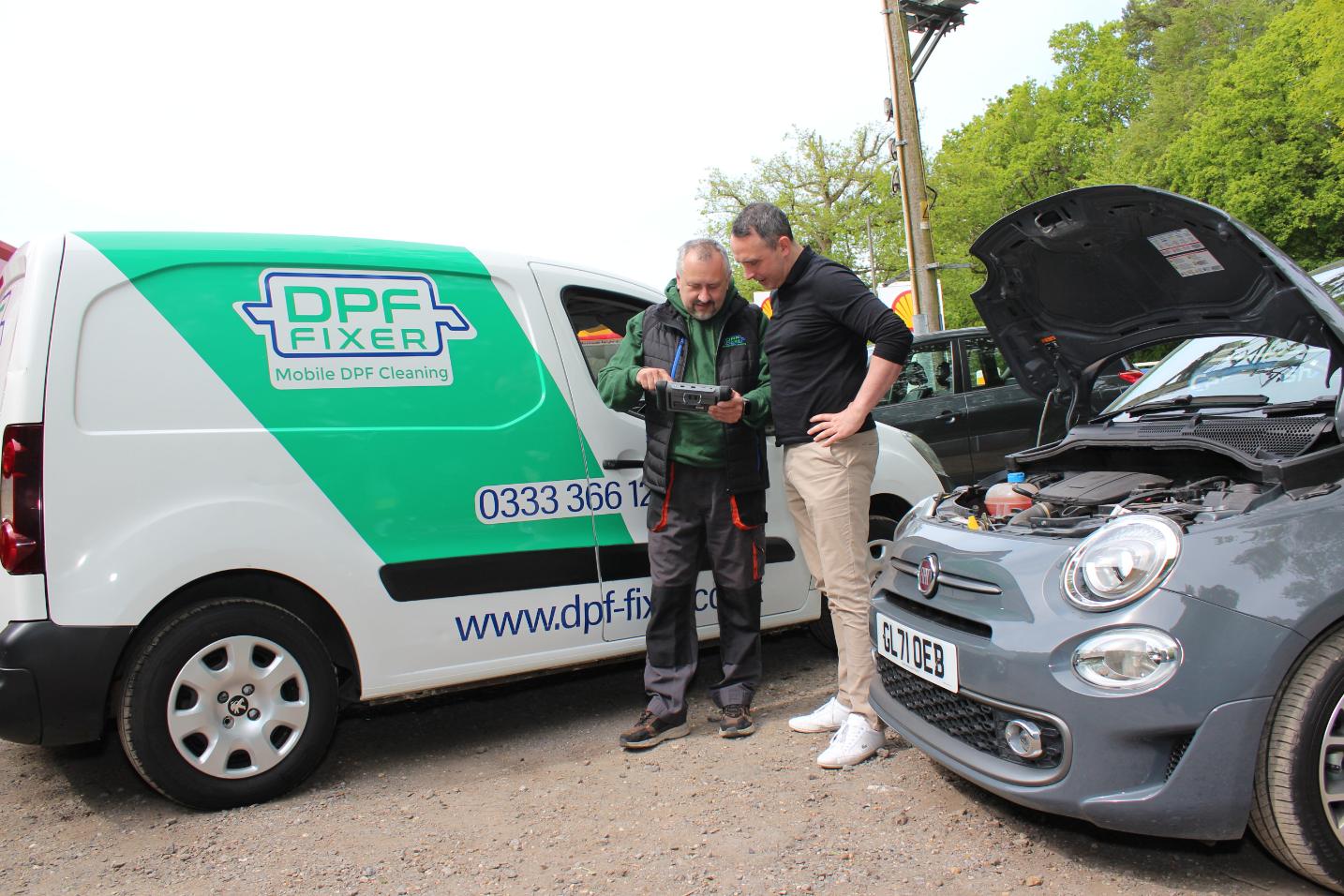 Mobile DPF cleaning in Newport