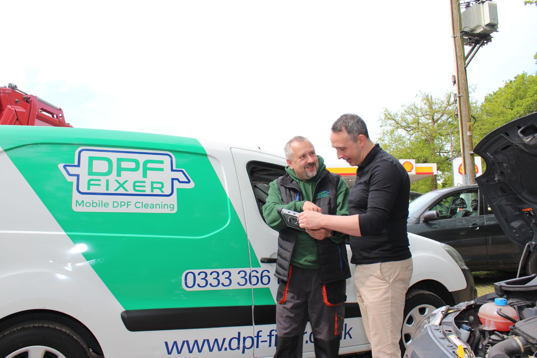 Mobile DPF cleaning in Merthyr Tydfil